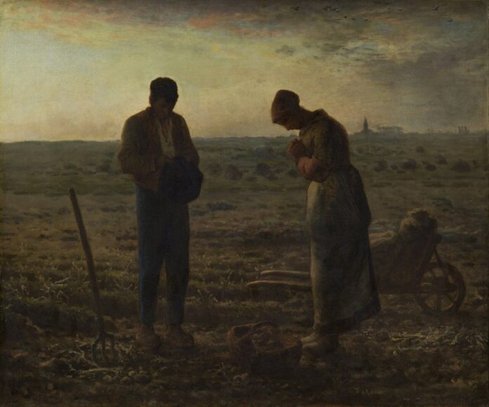 Jean-François Millet, Angelus – molitva zahvale u polju
